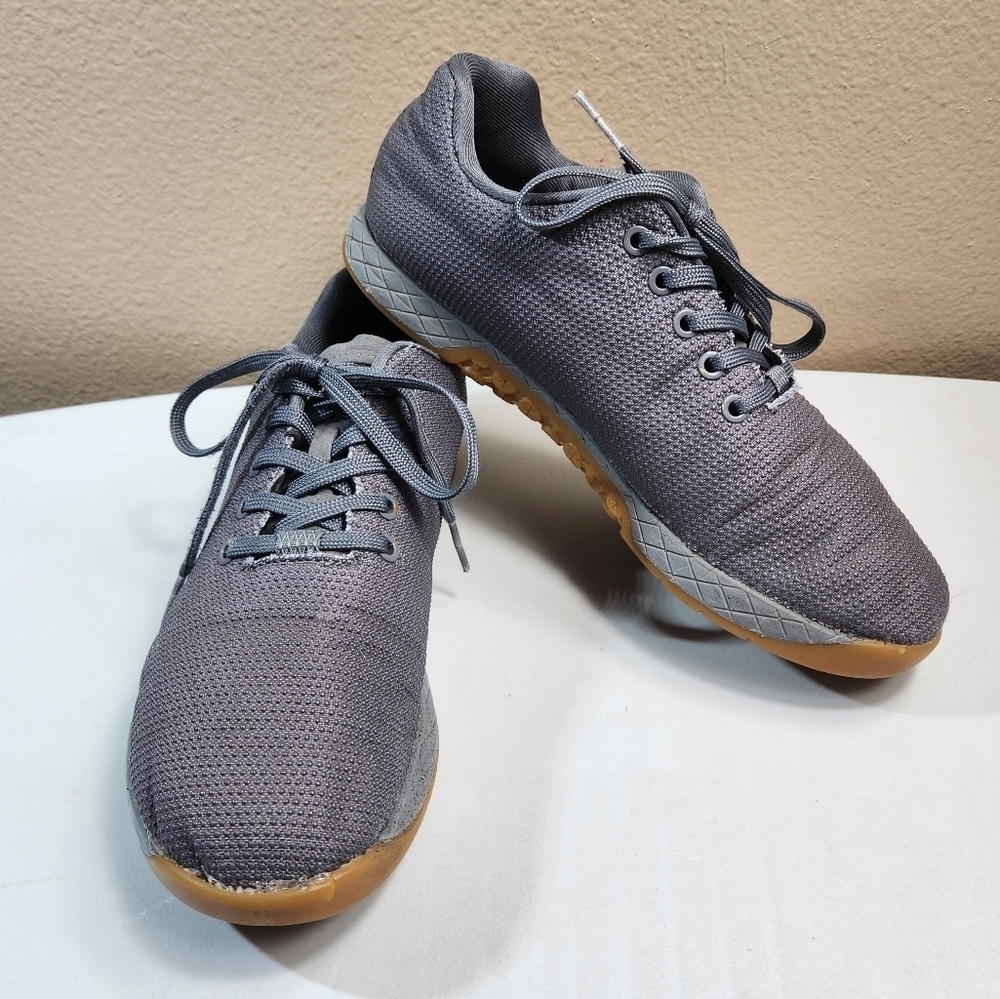 NOBULL Womens |10.5|/Mens |9| Outwork Dark Grey Gum Strength Training Shoes